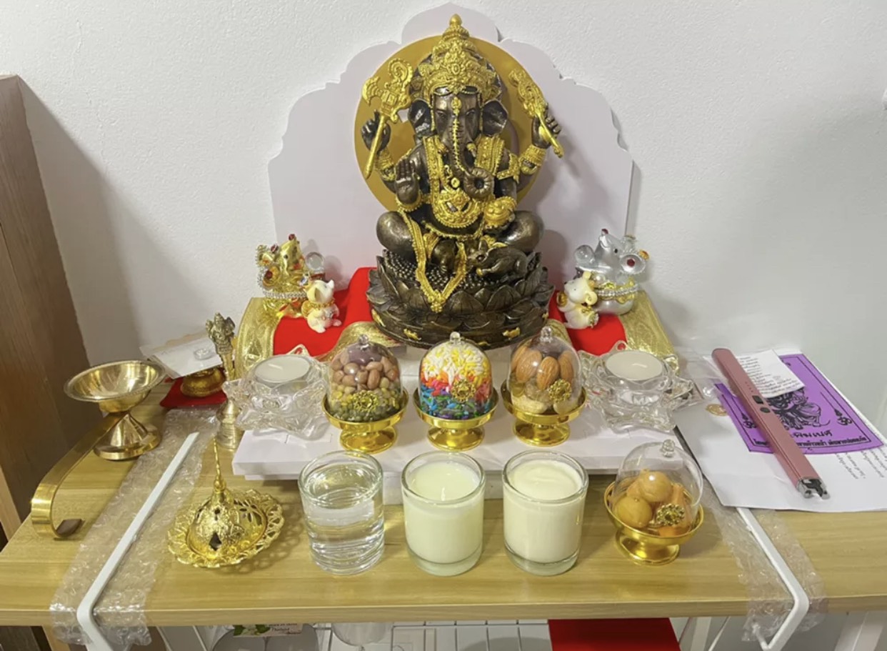 Thần Voi Ganesha Phiên Bản Đặc Biệt Của Chùa Wat Saman Rattanaram