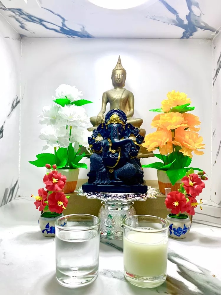 Thần Voi Ganesha Dạng Đặt Tại Cửa Hàng Kéo Khách Thu Hút Tài Lộc