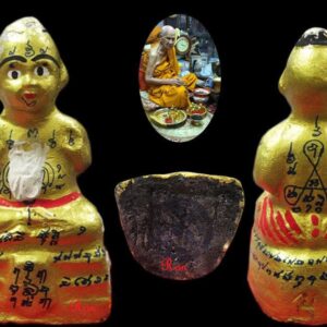 Thần Tài Vàng Chùa Wat SamNgam Được Cố Trụ Trì LP Yeam Sên Phép Trước Khi Mất