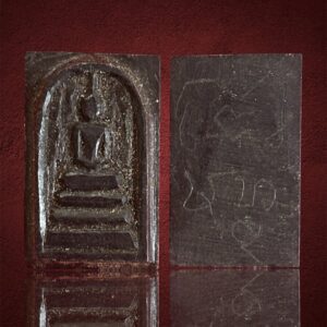 Amulet 45 Phra Somdej Phiên Bản Đặc Biệt 45 từ gỗ cây bông gòn đen (Mai Ngiu Dam)