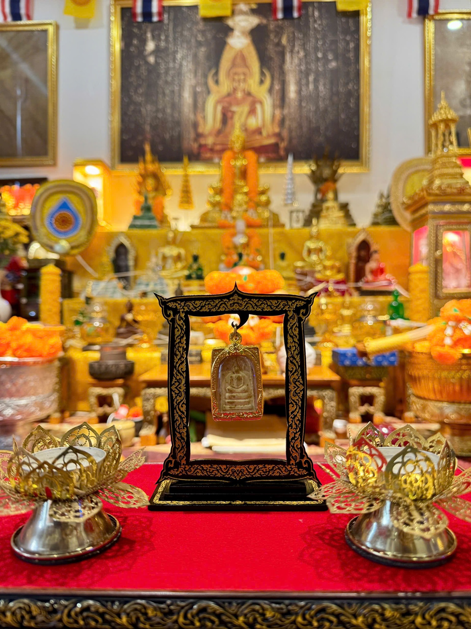 Amulet 61 Phra Somdej Mongkhon 9 Mai Mongkhon